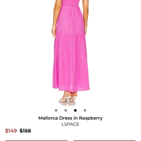 LSPACE Mallorca Dress in Raspberry NWOT - Picture 2 of 6